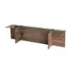  Hanah Home TV Stand Walnut Escape TV - Walnut
