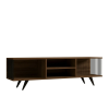  Hanah Home TV Stand Walnut Josef - Walnut