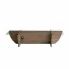 Hanah Home TV Stand Walnut Lily TV - Walnut
