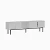  Hanah Home TV Stand White Ramsey - White
