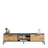  Hanah Home TV Unit Atlantic Pine Anthracite Rl1-Aa