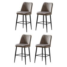 Hanah Home Vento Cappuccino bárszék szett, 4 db, kávé, 4 db bútor