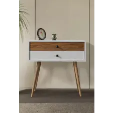  Hanah Home Vita 5204 Fehér dió Komód bútor