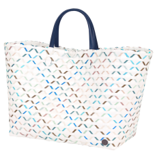 Handedby Â® SUMMER SHADES Shopper - P22 navy mix on white