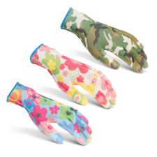 Handy 11517M mintás, csúszásmentes M kerti kesztyű védőkesztyű