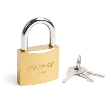 Handy lakat - 50 mm - 7.5 mm kengyellel (10490C) rakományrögzítő