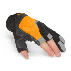 Handy Munkavédelmi kesztyű, habosított tenyér, 3 nyitott ujj, L méret, 11143L