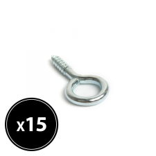 Handy Szemescsavar - 19 x 40 mm - 15 db / csomag (04812C) barkácsolás, csiszolás, rögzítés