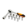 Handy Tools Handy Dugókulcs készlet - 10857A (12 db-os, 1/4",  5-13 mm) (HANDY-TOOLS_10857A)