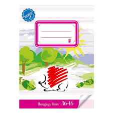  Hangjegyfüzet ICO Süni A/5 36-16 bekötött sulikész füzet