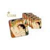Hanipol Carmani H.C.532-1206 Parafa poháralátét 10x10cm, Klimt: Anya gyermekével , 1db