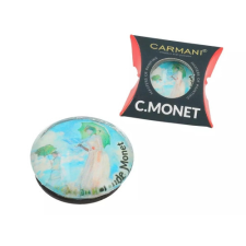 Hanipol Carmani Hűtőmágnes 3cm,Monet:Hölgy esernyővel hűtőmágnes