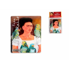 Hanipol Carmani Hűtőmágnes 50x70mm, Frida Kahlo:Én és a papagájok hűtőmágnes