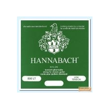 Hannabach 800 green loww tension húrgarnitúra klasszikus gitárhoz húr