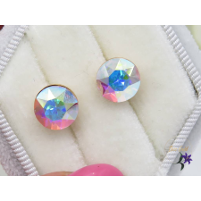  Hanne antiallergén fehér szinváltós bedugós fülbevaló-18K fülbevaló