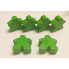 Hans im Glück Carcassonne Big-Meeple set világoszöld kiegészítő (19295182) (HIG19295182) - Társasjátékok társasjáték