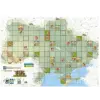 Hans im Glück HANS IM GLÜCK Carcassonne társasjáték Ukrajna térkép kiegészítő NÉMET nyelvű