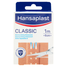 Hansaplast Classic sebtapasz 1 m x 6 cm gyógyászati segédeszköz