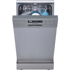 Hanseatic HG4585C10J7610DS C 10 Terítékes Inox Keskeny Mosogatógép mosogatógép