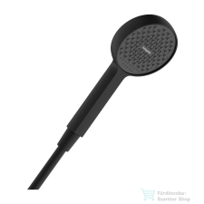 Hansgrohe Activera S 95 Ecosmart 1 jet kézizuhany, matt fekete 28031670 csaptelep