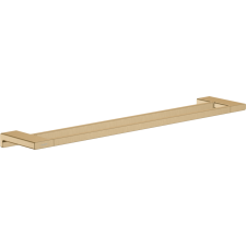 Hansgrohe AddStoris Fürdőlepedő tartó dupla sínnel szálcsiszolt bronz 41743140 fürdőszoba kiegészítő