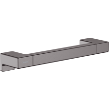 Hansgrohe AddStoris Kapaszkodó rúd szálcsiszolt fekete/króm 41744340 fürdőszoba kiegészítő