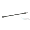 Hansgrohe ADDSTORIS S 66 cm-es törölközőtartó, szálcsiszolt fekete króm 41767340
