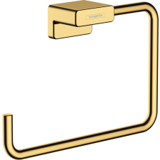 Hansgrohe AddStoris Törölközőtartó, kampós polírozott arany hatású 41754990 fürdőszoba kiegészítő