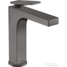 Hansgrohe AXOR CITTERIO 160 rombuszvágott mosdócsaptelep,automata leeresztővel,szálcsiszolt fekete króm 39071340 csaptelep