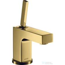 Hansgrohe AXOR CITTERIO 80 mosdó csaptelep automata leeresztővel,polírozott arany hatású 39015990 csaptelep
