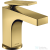 Hansgrohe AXOR CITTERIO 90 mosdó csaptelep automata leeresztővel,rombuszmetszéses fogantyúval,polírozott arany hatású 39001990