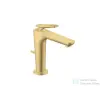 Hansgrohe AXOR CITTERIO C 125 hidegindításos mosdó csaptelep négyszög metszéses fogantyúval, automata leeresztővel, szálcsiszolt arany hatású 49031250