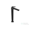 Hansgrohe AXOR CITTERIO C 250 hidegindításos, magasított mosdó csaptelep nem zárható leeresztővel, matt fekete 49050670