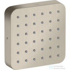 Hansgrohe AXOR CITTERIO E 12x12 cm-es oldalfúvóka/testzuhany,szálcsiszolt nikkel 36822820 csaptelep
