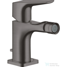 Hansgrohe AXOR Citterio E bidé csaptelep automata leeresztővel,szálcsiszolt fekete króm 36121340 csaptelep