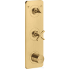 Hansgrohe AXOR Citterio E falsík alatti termosztátos kád/zuhany csaptelep,szálcsiszolt arany hatású 36703250