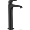 Hansgrohe AXOR CITTERIO E magasított mosdó csaptelep nem zárható leeresztővel,matt fekete 36113670