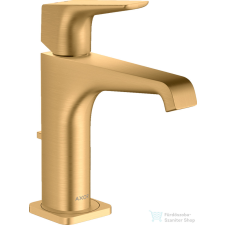 Hansgrohe AXOR CITTERIO E mosdó csaptelep automata leeresztővel,szálcsiszolt sárgaréz hatású 36110950 csaptelep