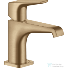 Hansgrohe AXOR CITTERIO E mosdó csaptelep nem zárható leeresztővel,szálcsiszolt bronz 36112140 csaptelep