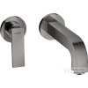 Hansgrohe AXOR CITTERIO falsík alatti mosdó csaptelep 22 cm-es kifolyóval,nem zárható leeresztővel,polírozott fekete króm 39121330