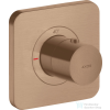 Hansgrohe AXOR CITTERIO falsík alatti termosztátos modul 12 x12,szálcsiszolt vörös arany hatású 36702310
