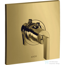Hansgrohe AXOR Citterio Highlow falsík alatti termosztátos csaptelep,polírozott arany hatású 39711990 csaptelep