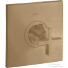 Hansgrohe AXOR Citterio Highlow falsík alatti termosztátos csaptelep,szálcsiszolt bronz 39716140