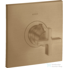 Hansgrohe AXOR Citterio Highlow falsík alatti termosztátos csaptelep,szálcsiszolt bronz 39716140 csaptelep