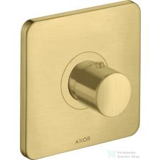 Hansgrohe AXOR Citterio M termosztát falsík alatti szereléshez,szálcsiszolt sárgaréz hatású 34715950 csaptelep
