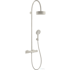 Hansgrohe AXOR CITTERIO Showerpipe termosztátos zuhanyrendszer,rozsdamentes acél hatású 39670800 csaptelep