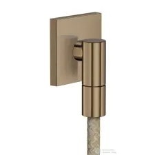Hansgrohe AXOR FINE square gégecső csatlakozó, szálcsiszolt bronz 36738140 csaptelep