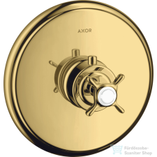 Hansgrohe Axor Montreux falsík alatti termosztátos színkészlet,polírozott arany hatású 16810990 csaptelep