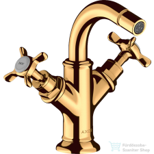 Hansgrohe Axor Montreux kétkaros bidé csaptelep automata leeresztővel,polírozott arany hatású 16520990 csaptelep