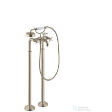 Hansgrohe AXOR MONTREUX kétkaros, szabadonálló kádcsaptelep, szálcsiszolt nikkel 16547820 csaptelep